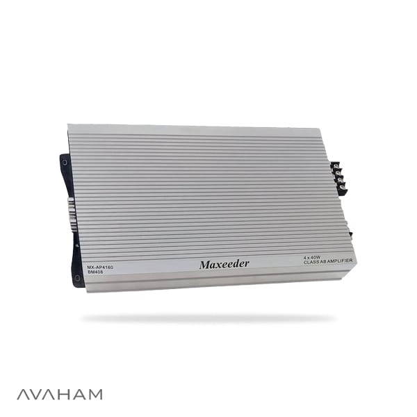 مکسیدر، آمپلی فایر چهار کانال bm408 رنگ نقره ای