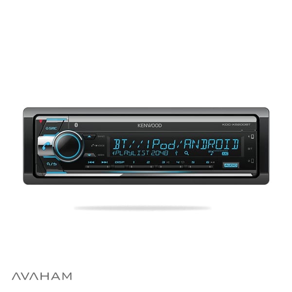 پخش آبی سیاه کنوود KDC-X5200BTM